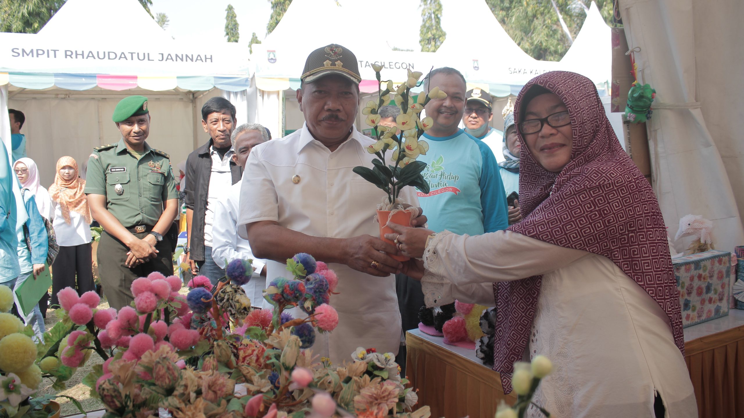 Kunjungan Stand (4) EO MICE Banten